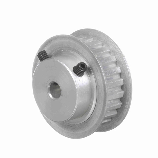 Aluminum Rough Bore Gearbelt Pulley - 22XLB037;BRO